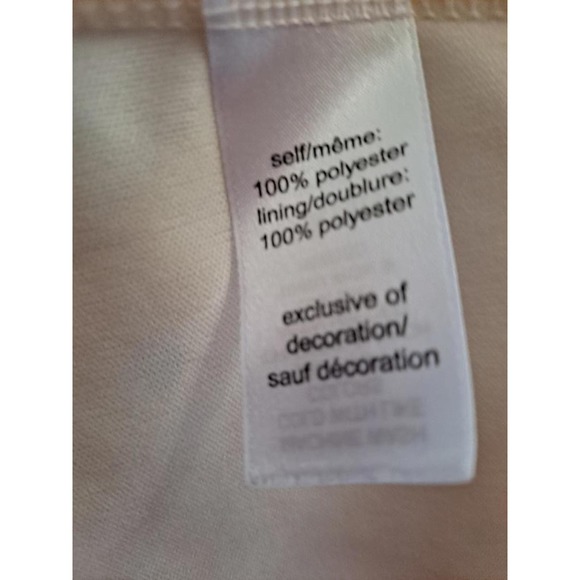 Maurices White with Black Lace Sleeveless Mini Dress Size M - Picture 5 of 9